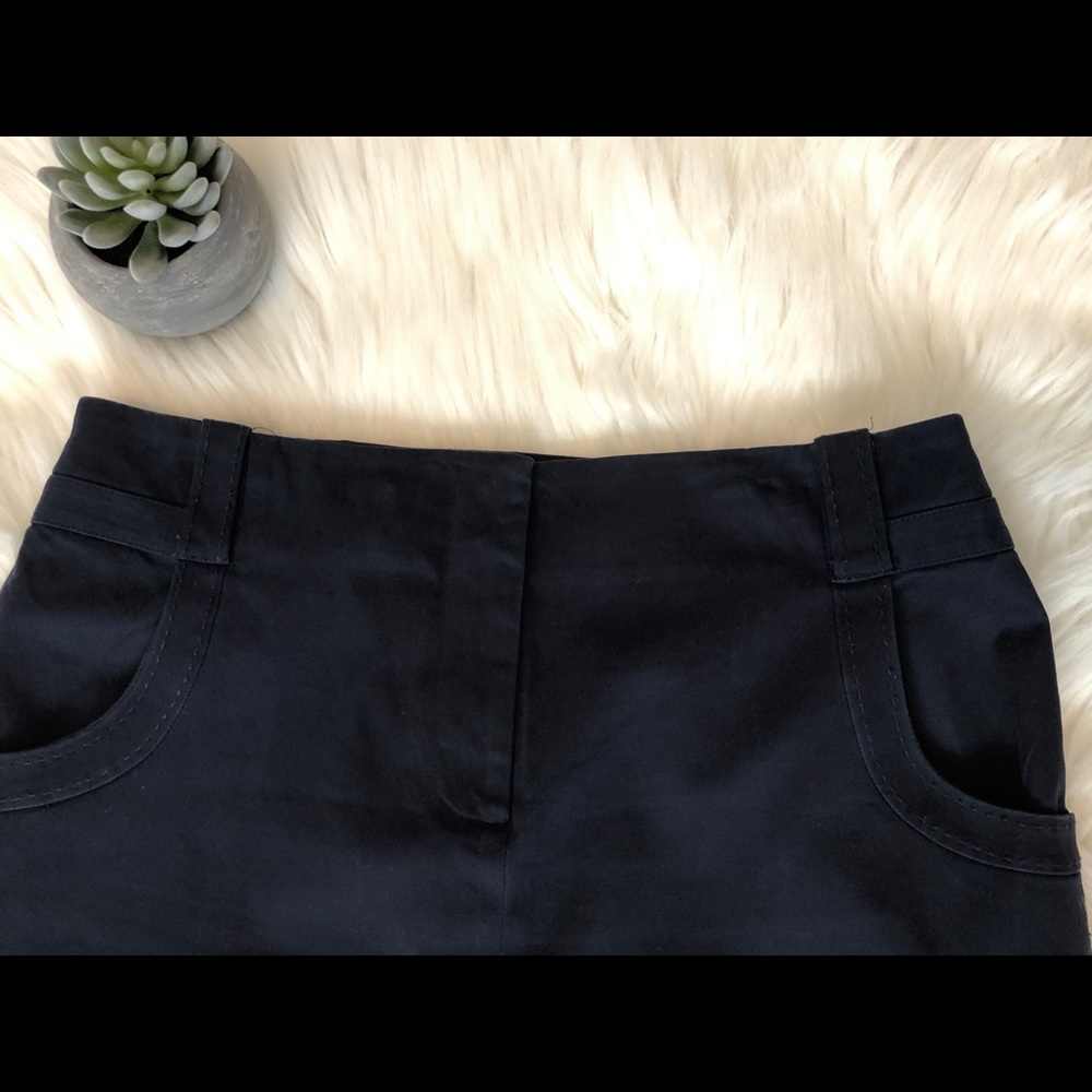 J. McLaughlin Navy Skirt - Picture 4 of 9